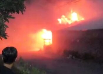 Kebakaran Rumah di Paok Motong