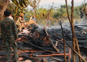 Kebakaran diLabuan Pandan