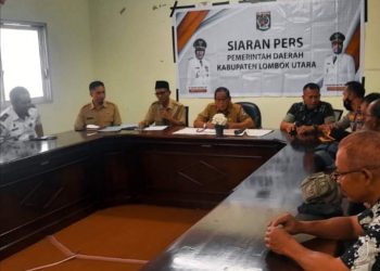 Press Realese Bupati KLU : Penyampaian Hasil Mediasi Pihak Fastboat dengan Koperasi Karya Bahari