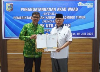 Pasca Rapat Paripurna DPRD, Pemkab. Lotim Lakukan Pinjaman Dana di BANK NTB Syari’ah