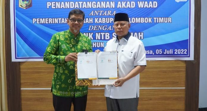 Pasca Rapat Paripurna DPRD, Pemkab. Lotim Lakukan Pinjaman Dana di BANK NTB Syari’ah