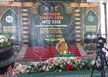 21 Peserta MTQ XXIX NTB dari Lombok Timur berhasil Lolos babak Final