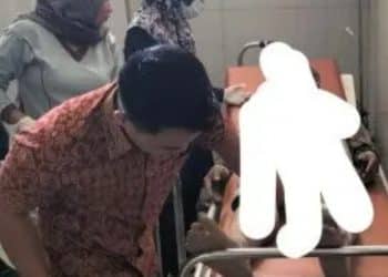 Seorang Pria Babak Belur dihajar Masa di Wilayah Wanasaba