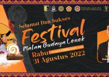 Gelar Vestival Malam Budaya, Karang Taruna Kecamatan Lenek Angkat Tenun Khas Lenek Lauk