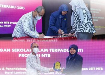 BNK NTB Syariah dan JSIT TTD MoU