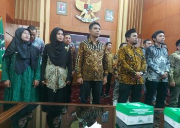 Pelantikan Pengurus KAHMI dan FORHATI Kota Mataram, "Alumni harus Ingat Tanggung Jawab kaderisasi"