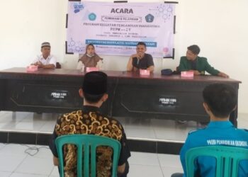 Pembukaan Program Kegiatan Pengabdian Mahasiswa (PKPM) HMPS Pend. Ekonomi, “Mahasiswa  Harus Jadi Garda Terdepan Perubahan Sosial”