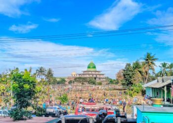 gotong royong pembuatan tetaring hultah