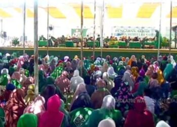 Pengajian Akbar Barisan Hizbullah NW, Ribuan Anggota Banjiri Arena Pengajian