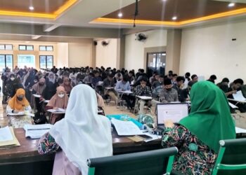 200 lebih Camaba Ikuti Seleksi Tes Masuk Gelombang Kedua UNW Mataram