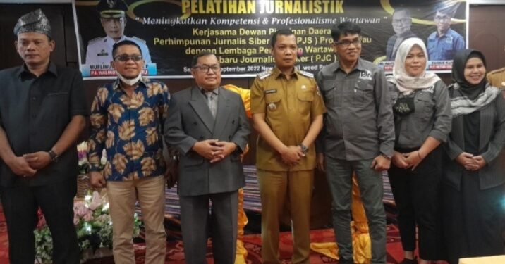 Gelar Pelatihan Jurnalistik, PJS Provinsi Riau Upayakan Kopetensi dan Profesionalismen Wartawan