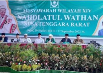Aklamasi…! Muswil-XIV PW NW NTB Kembali Tunjuk TGH. L.G. Khairul Fatihin Sebagai Ketua Umum