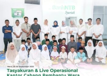 Peresmian KCP Wera Kab. Bima srbagai Komitment BANK NTB Syari’ah