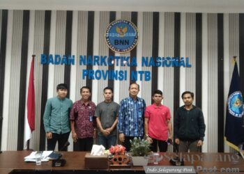 Audiensi Front Pembela Rakyat NTB Gelarn BNN Ucap "kami berhak melakukan tes rambut terhadap semua instansi dan lembaga"