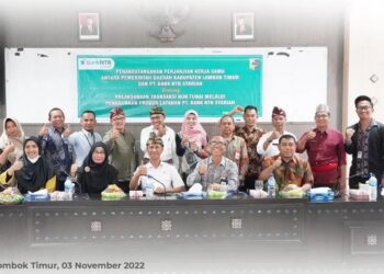 Bank NTB Syariah dan Pemkab Lotim Teken Kerjasama Transaksi Non Tunai