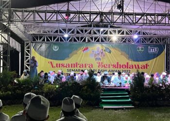 Nusantara Bersholawat dalam semarak peringatan hari pahlawan
