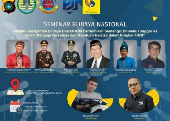 KBO Babel dan PJS Gelar Seminar Nasional Pelestarian Budaya