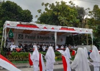 Pawai Alagoris Menyambut Hari Jadi NW Ke-70
