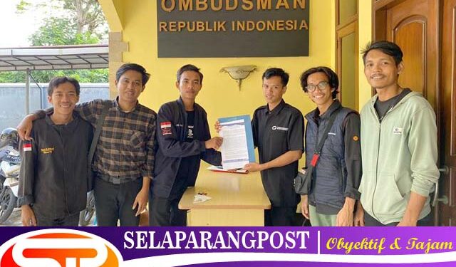 Buntut Tindakan Refresip Pihak Keamanan Aliansi Mahasiswa Unram Melawan Lapora Ke Ombudsman
