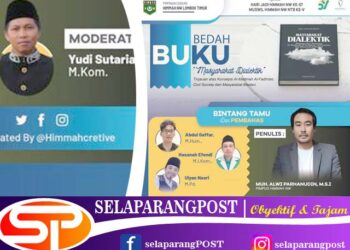 Bedah Buku "Masyarakat Dialektik" Karya Alwi Farhan Hadiah 57 Tahun Kiprah HIMMAH NW