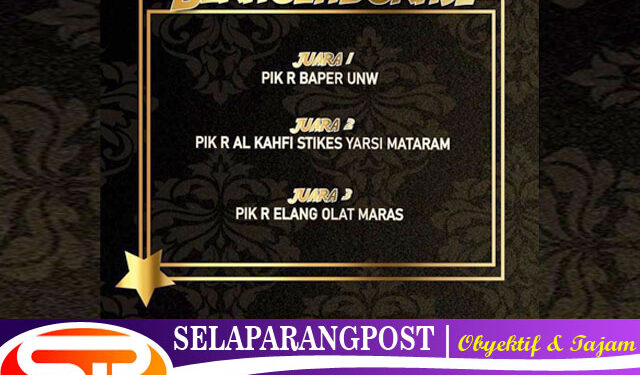 PIK-R BAPER UNW Mataram Juara 1 Apresiasi PIK-R dan BKR Tingkat Provinsi NTB