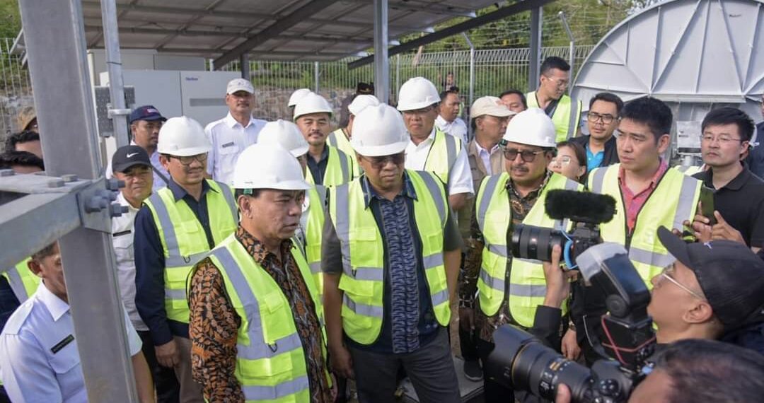 Kunker Perdana di Lombok Menteri Kominfo RI Pastikan BTS Segera Beroperasi