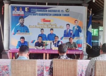 Pembukaan MUSDA-XV DPD KNPI Lombok Timur