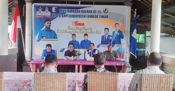 Pembukaan MUSDA-XV DPD KNPI Lombok Timur