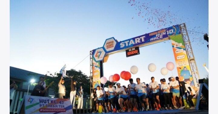 Run Race 10 K Semarak HUT-47 PT. Timah Tbk.