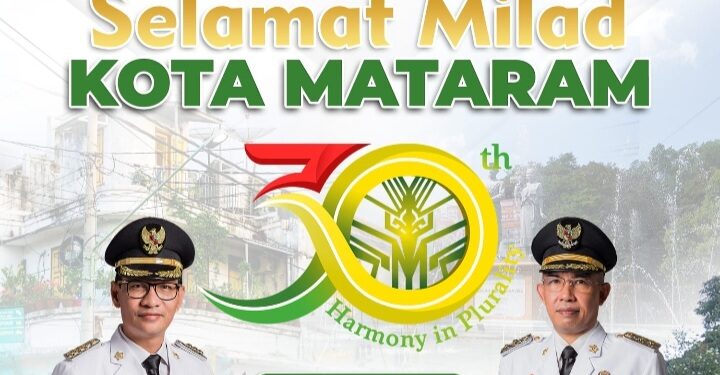 Manajemen dan Segenap Insan Amanah BANK NTB Syari’ah Mengucapkan Selamat Ulang Tahun Kota Mataram Ke-30