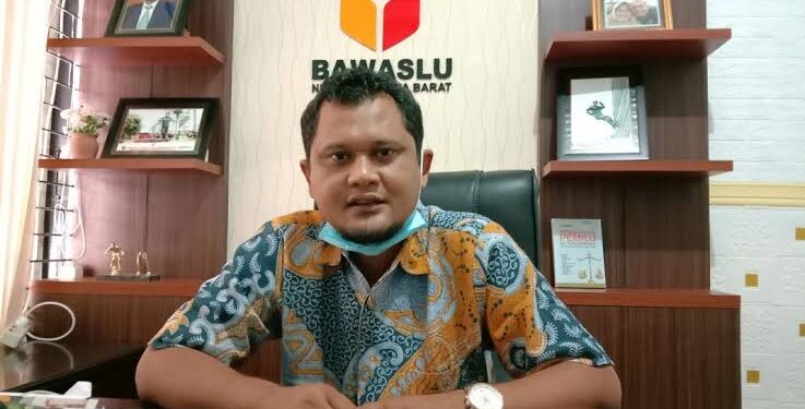 Kekosongan Anggota, Bawaslu NTB Ambil Alih Tugas Pengawasan Kabupaten-Kota