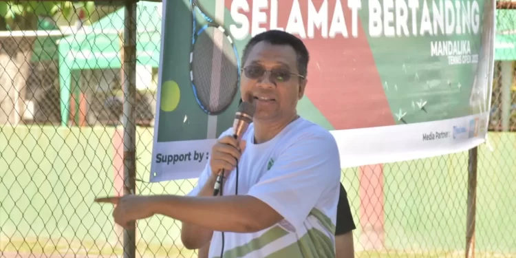 Kejuaraan Mandalika Tennis Open Turnamen Resmi Digelar, 70 Atlit Berbagai Daerah Turun Lapangan