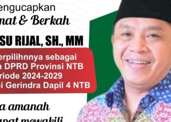 H. Syamsu Rijal Dipastikan Mendapat Kursi DPRD Provinsi NTB, Catatan Keberhasilan NW Mengauasai Kontestasi Pemilu 2024 Di NTB