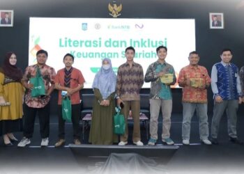 Komitmen Kembangkan IKM, Bank NTB Syari’ah Bersam Dinas Perindustrian Gelar Pelatihan Literasi Keuangan Syari’ah