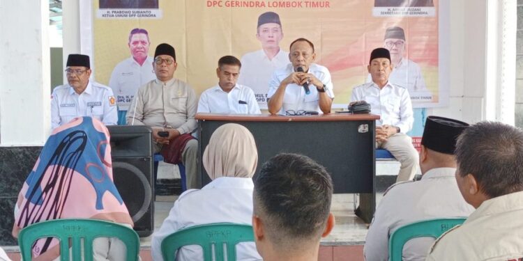 DPC Partai Gerindra Lotim Deklarasi Dukung H. Pathul Bahri sebagai Bakal Calon Gubernur NTB Pada Pilkada 2024 Mendatang