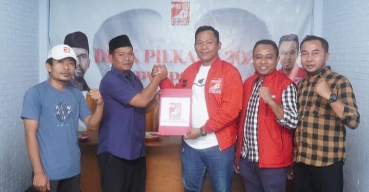 Maju Pilgub dan Pilwalkot Mataram, Bang Zul dan Karman Daftar ke PSI