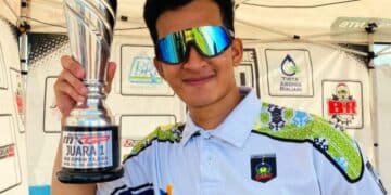 Kelas Open Nasional MXGP 2024, Tim 459 MX Bank NTB Syari’ah Raih Juara Pertama