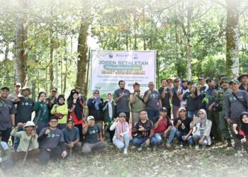 Program Green Movement, Bank NTB Syariah Tanam 1024 Bibit Pohon