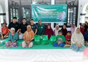Bank NTB Syariah Bersama Yayasan Syaikh Al – Muhib NW Desa Bunkate Gelar Bakti Sosial