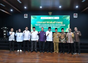 Bank NTB Syariah Gelar Literasi Wakaf Uang, Dukung Mataram sebagai Kota Wakaf