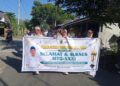 Pawai Taaruf Pembukaan MTQ XXXI Kecamatan Suralaga, Antusiasme Kontingen Padati Lapangan Umum Desa Bagik Payung Selatan