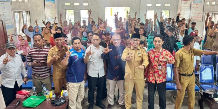 OJK NTB, Bank NTB Syariah, dan Polda NTB Gelar GENCARKAN untuk Petani di Pekat, Dompu