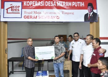 Bank NTB Syariah Dukung Operasional 10 Koperasi Desa Merah Putih Percontohan se-NTB Melalui Bantuan Sarana Prasarana