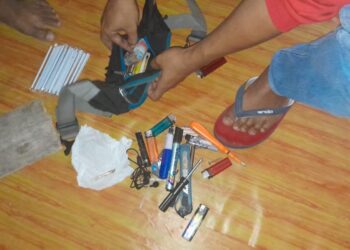 Gerebek Dua Lokasi di Keruak, Satresnarkoba Polres Lombok Timur Amankan Dua Pengedar dan 5,62 Gram Sabu