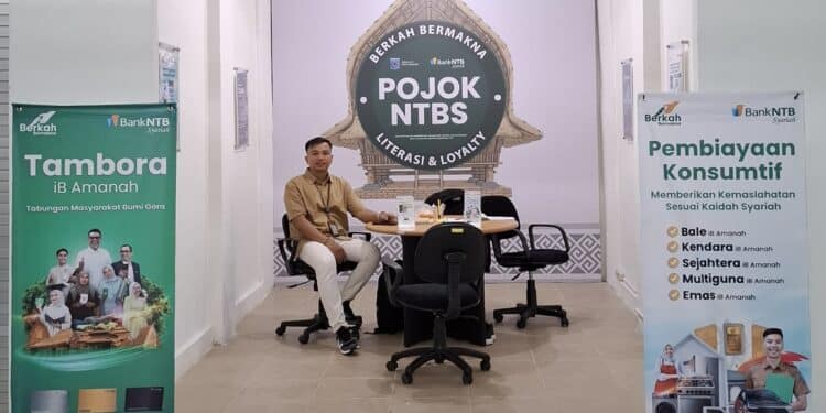Replikasi Sukses Pasar Dasan Agung, Bank NTB Syariah Hadirkan ‘POJOK NTBS’ di Pasar Acc Ampenan untuk Perkuat Ekosistem Digital