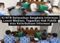 KI NTB Selesaikan Sengketa Informasi Lewat Mediasi, Tegaskan Hak Publik atas Keterbukaan Informasi